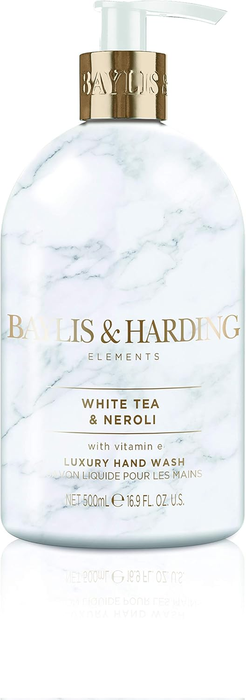 Baylis & Harding Elements White Tea & Neroli Hand Wash, 500 Ml (Pack of 3) - Vegan Friendly image number 2