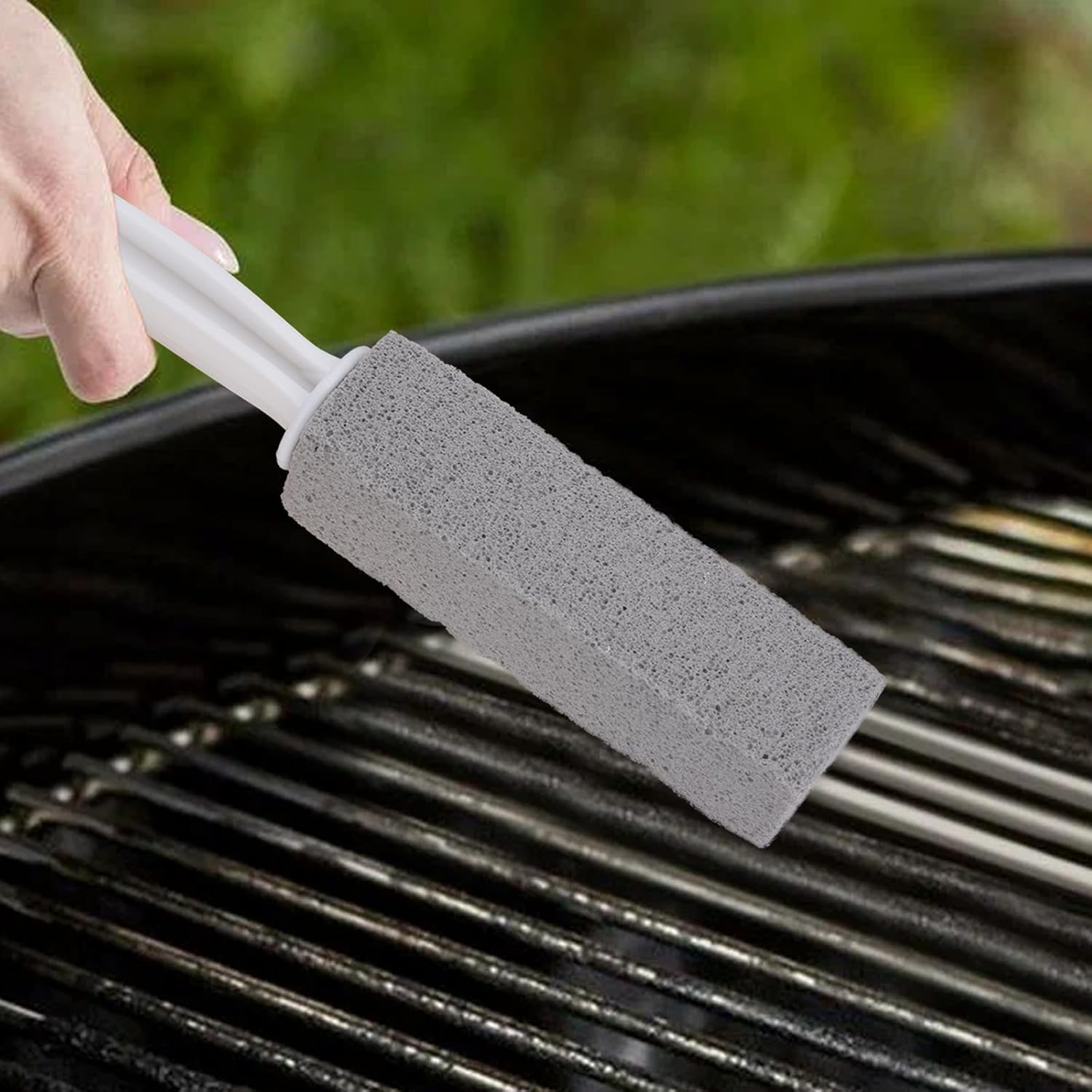 Cleaning Pumice Stone for Stove Grates, Water Rings and Stains Removal (2 Pack) image number 3