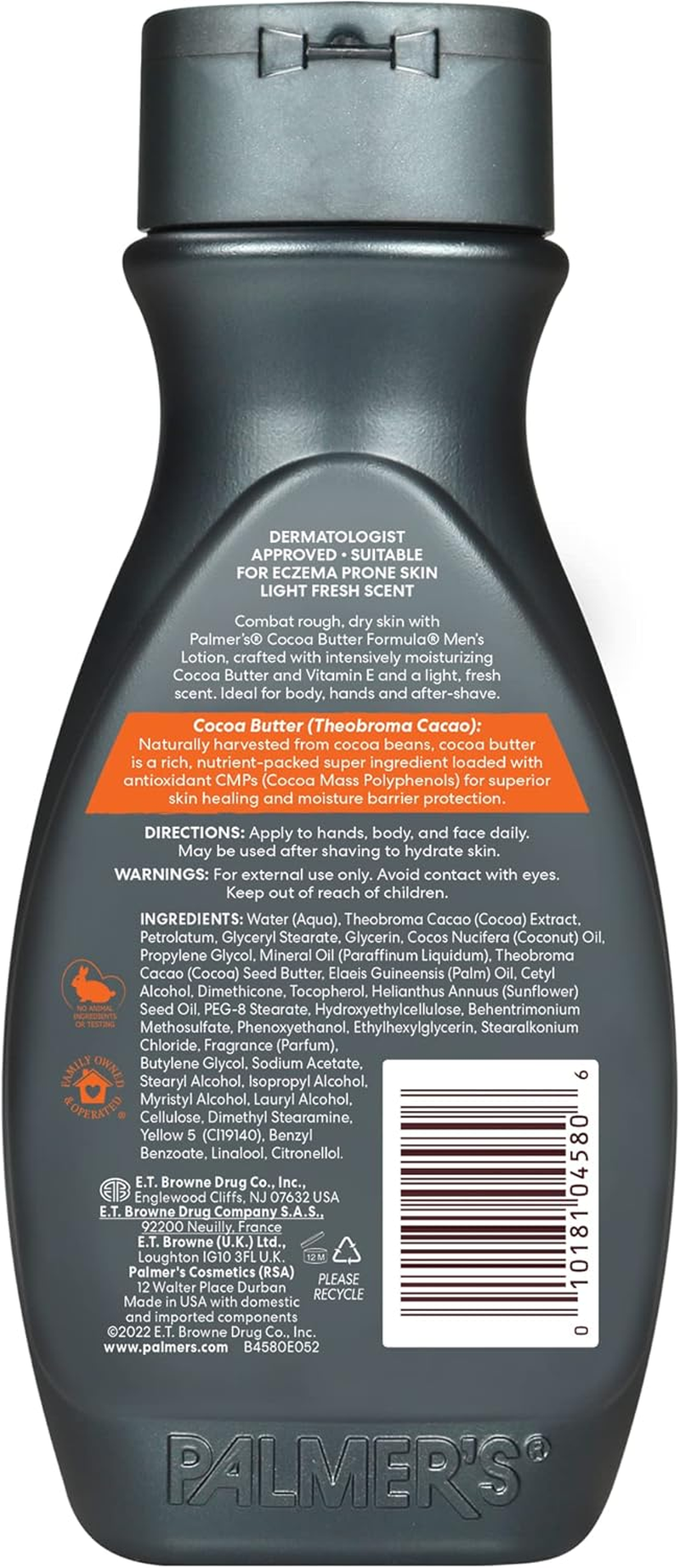 Palmers Cocoa Butter Men Body and Face Lotion, 250 Ml image number 1