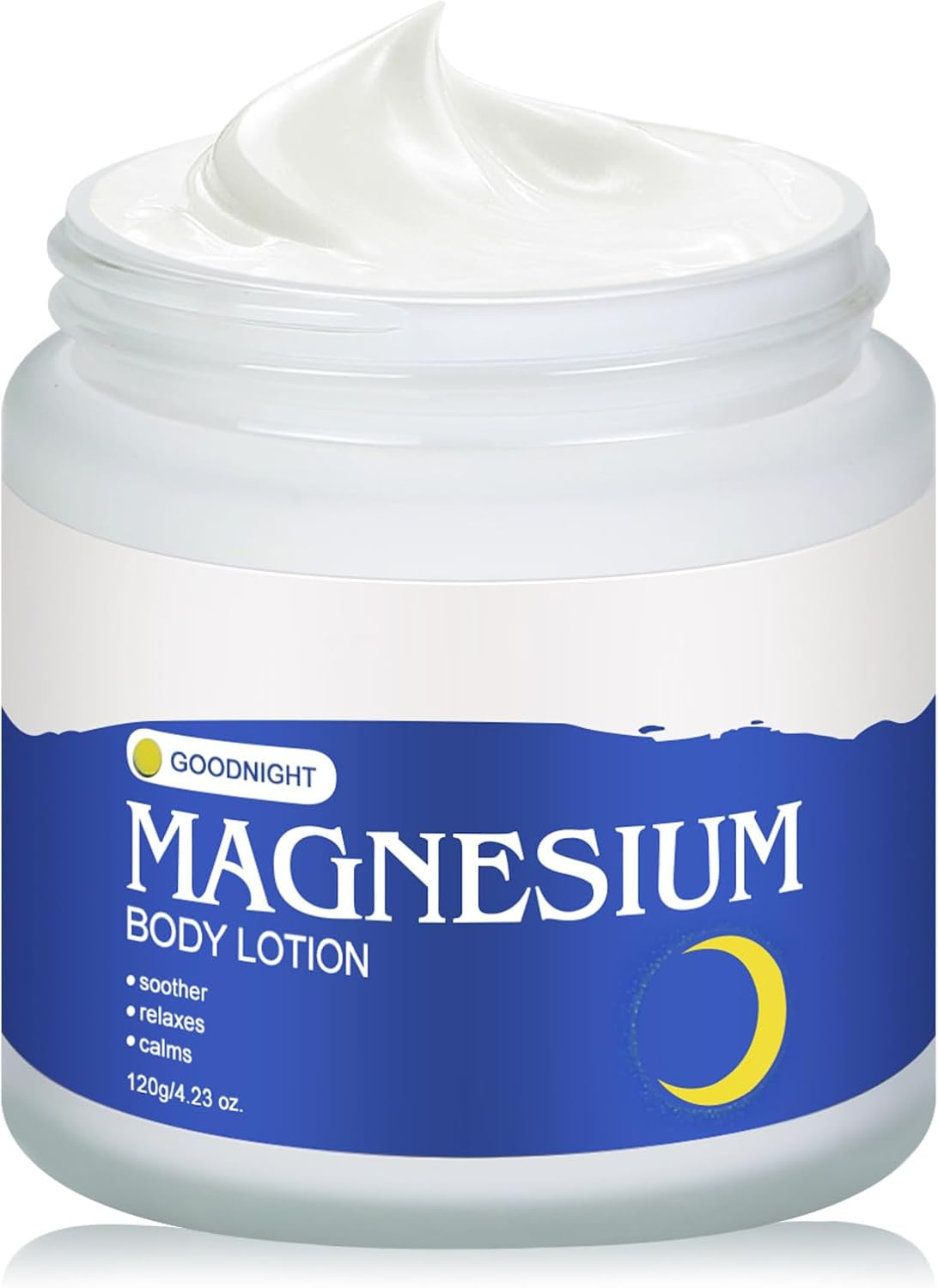 Magnesium Body Cream 120G - with Olive Extract & Shea Butter, Promotes Muscle Relaxation & Soothing，Helpful for a Good Night'S Sleep image number 4