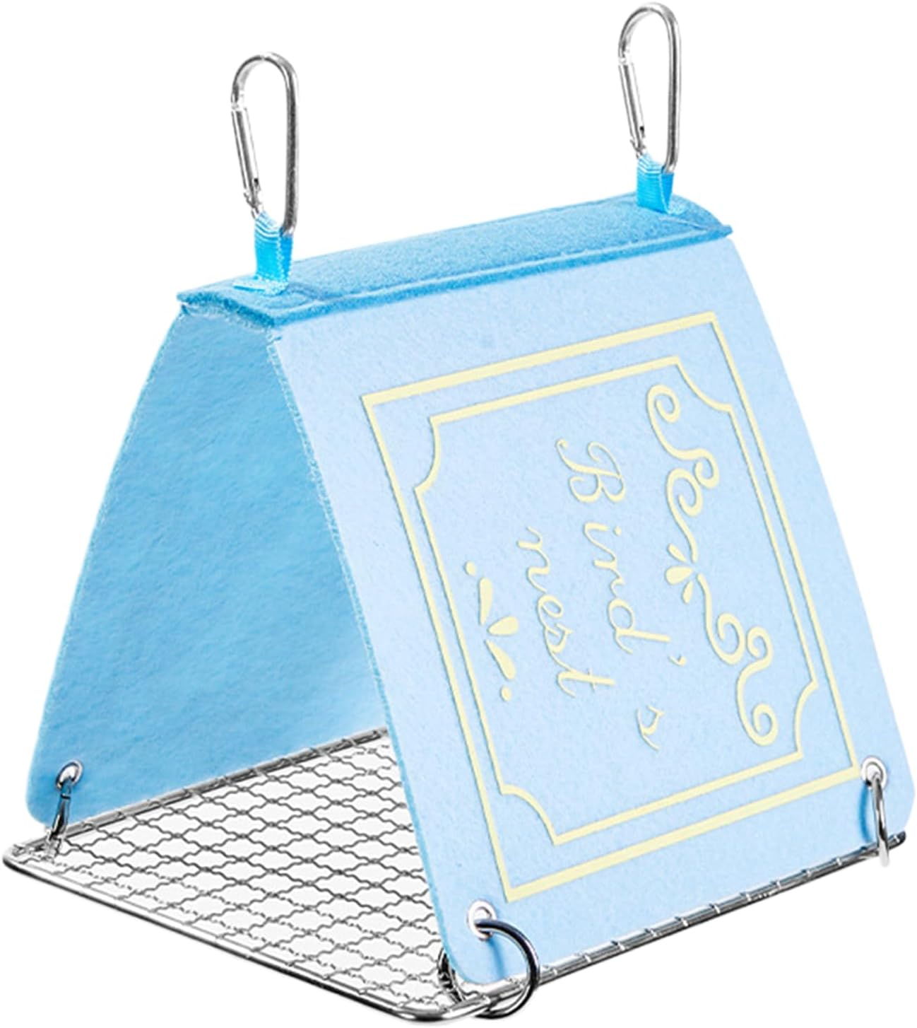 Bird Bed for Cage - Bird House Cockatiel Nest Hammock - Book Nest Perch House Parakeet Cage Accessories for Macaw Finch Conure Cockatoo Canary Cockatiel Lovebird Sleeping