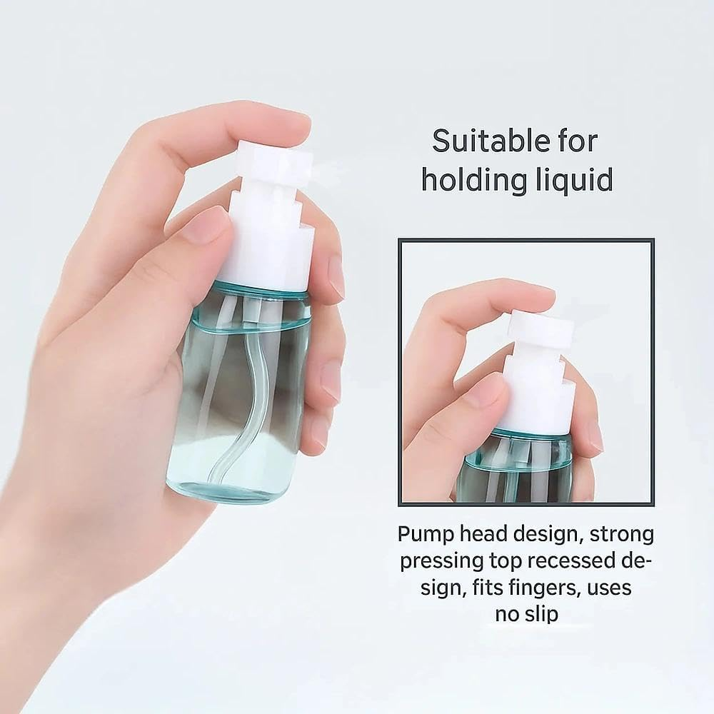 Set of 2 Spray Bottles &ndash; 2Oz/60Ml Travel Spray Bottle Set &ndash; Fine Mist Atomizer Leak‑Proof Design Portable Refillable Mini Spray Bottles for Face & Hair Mist by Unron image number 1
