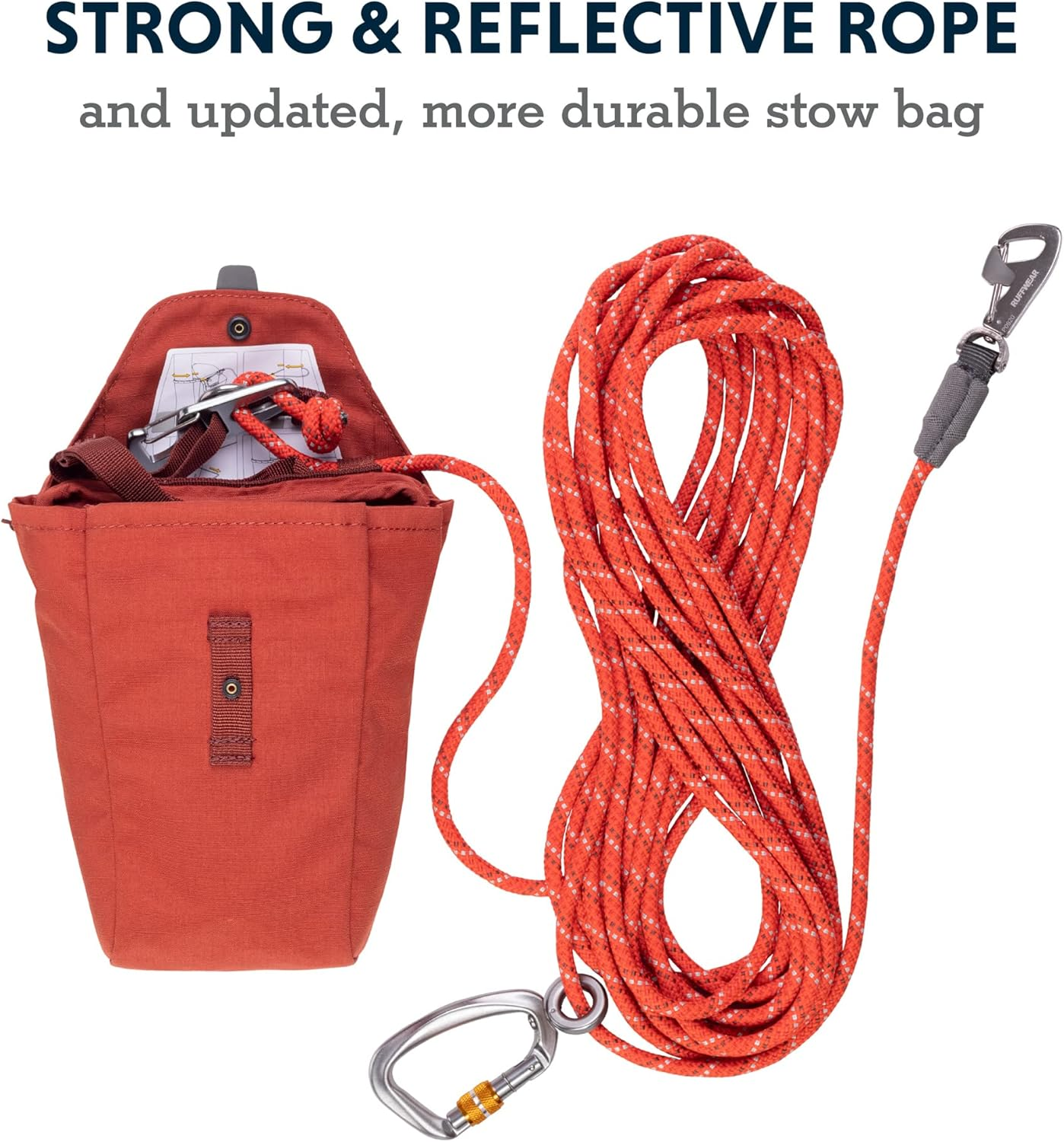 Ruffwear, Knot-A-Hitch Dog Hitching System, Portable Hitch for Campsites, Parks, and Yards, Red Clay image number 2
