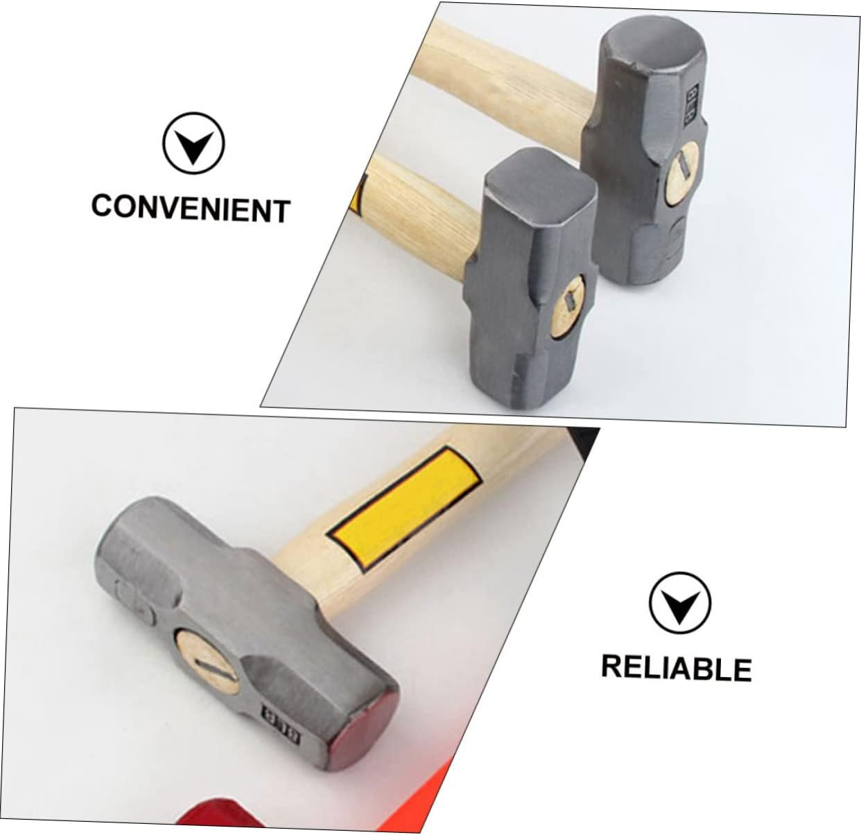 Sosoport 10Pcs Hammer Handle Wedges Portable Handle Fixers Compact Hammer Adapter for Reinforce Tools for Home Supply and Gardening Tools image number 3