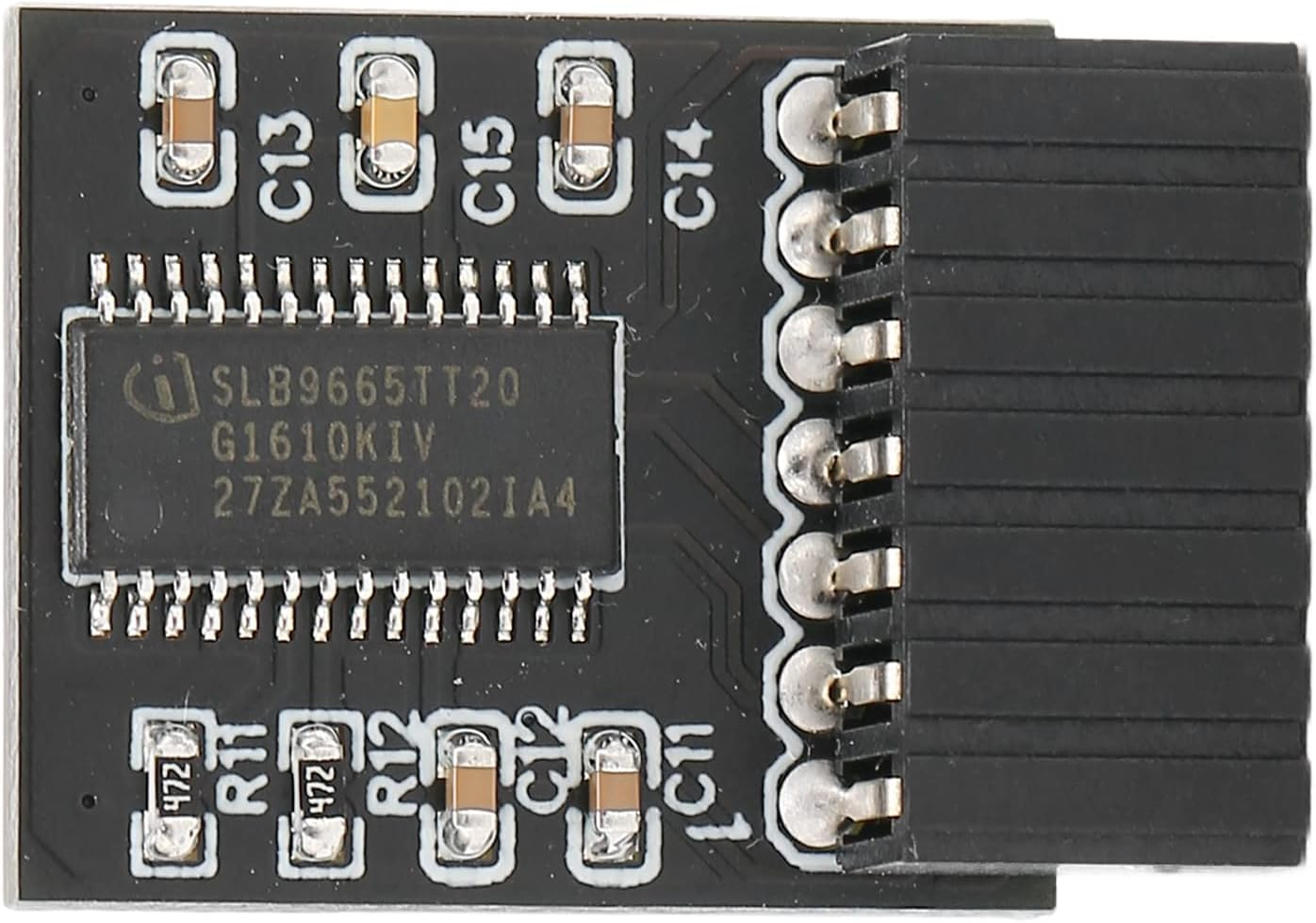 Tpm 2.0 Encryption Security Module, 14Pin LPC Interface Remote Card Encryption Security Module for Asus,High Security14Pin LPC Tpm 2.0 Remote Card Encryption Security Module image number 3