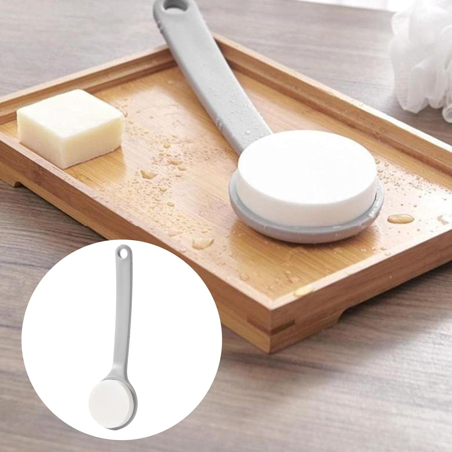 Lotion Applicator with Long Handle Tools for Back Legs Sunscreen image number 5