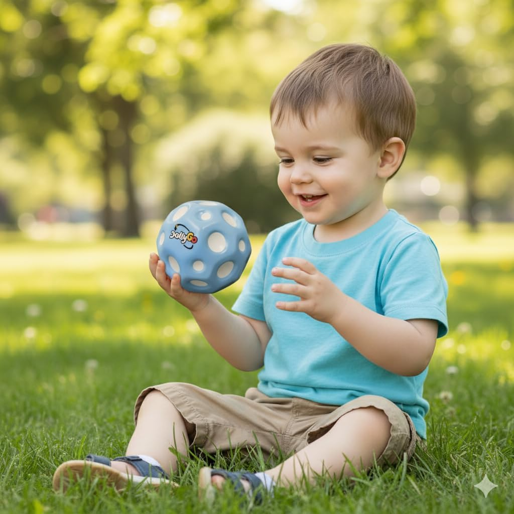 Original Moonball 9.5 Cm Big Moon Ball Super High Bouncy Lightweight PU Material Bouncy Balls for Children and Pets Interactive Toy Stress Relief Bouncy Balls for Children Outdoor