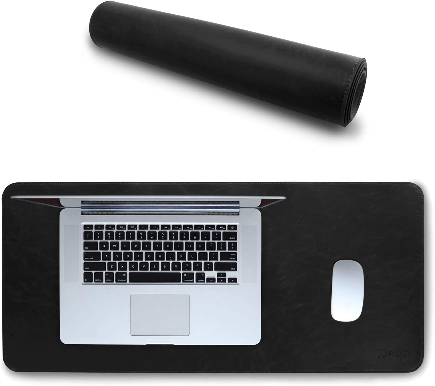 Londo Leather Extended Mouse Pad (Black)