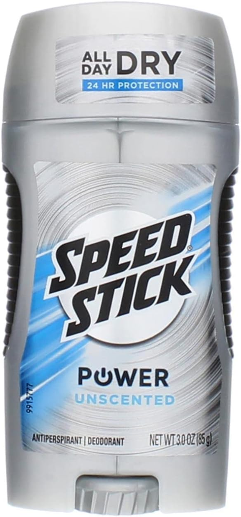 Speed Stick Power Anti-Perspirant Deodorant Unscented 3 Oz (Pack of 10)