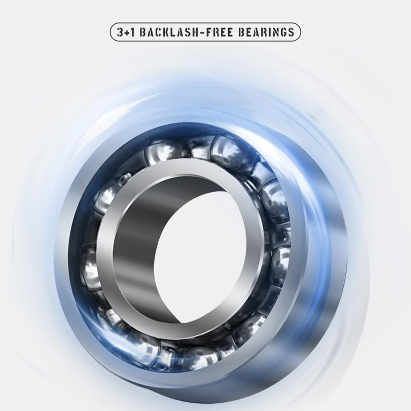 AIMALL Double Rocker Fishing Reel - Remote Micro Fishing Wheel with Full Metal Body, Aluminum Frame, and Versatile Performance for Freshwater and Saltwater Fishing image number 1