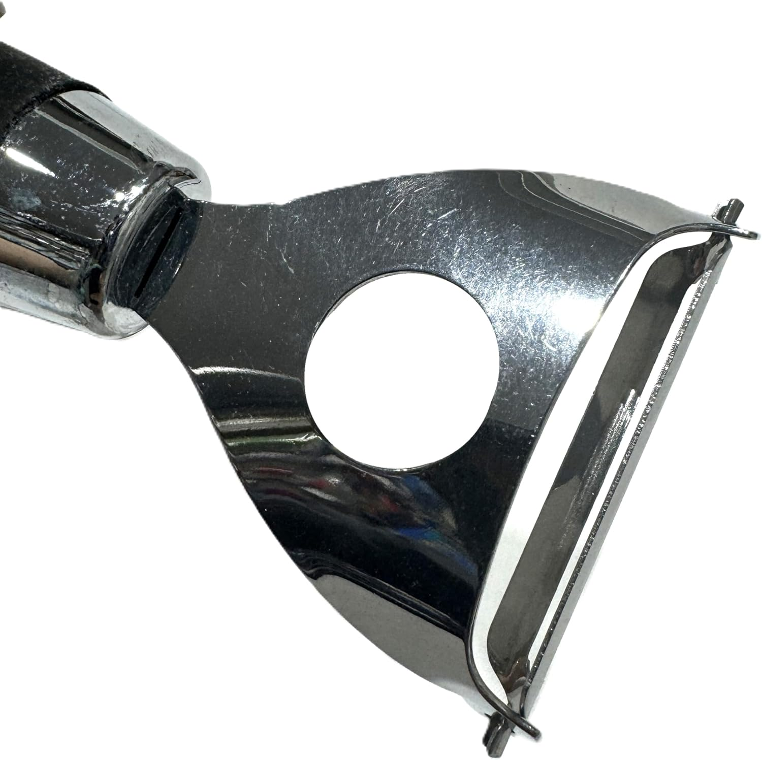 [2PCS] Lylac Homeware Vegetable Peeler, Stainless Steel Blade, Black Polypropylene Handle, 5.5X18.5 Cm image number 3