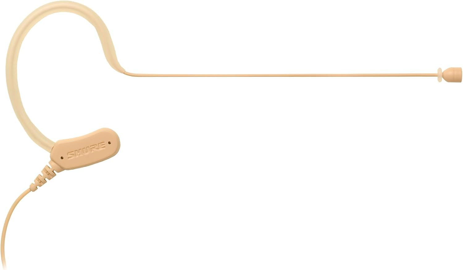 Shure MX153B/O-TQG Omnidirectional Earset Headworn Microphone, Black