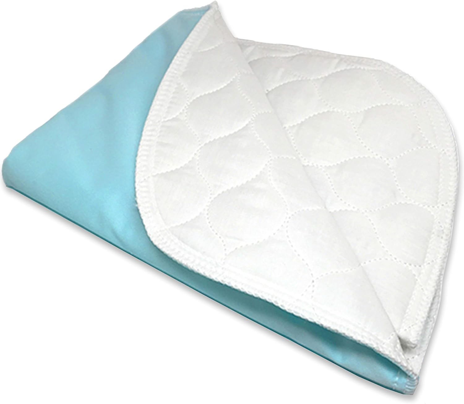 RMS Ultra Soft 4-Layer Washable and Reusable Incontinence Bed Underpads, 34"X54" with Four Handles image number 2