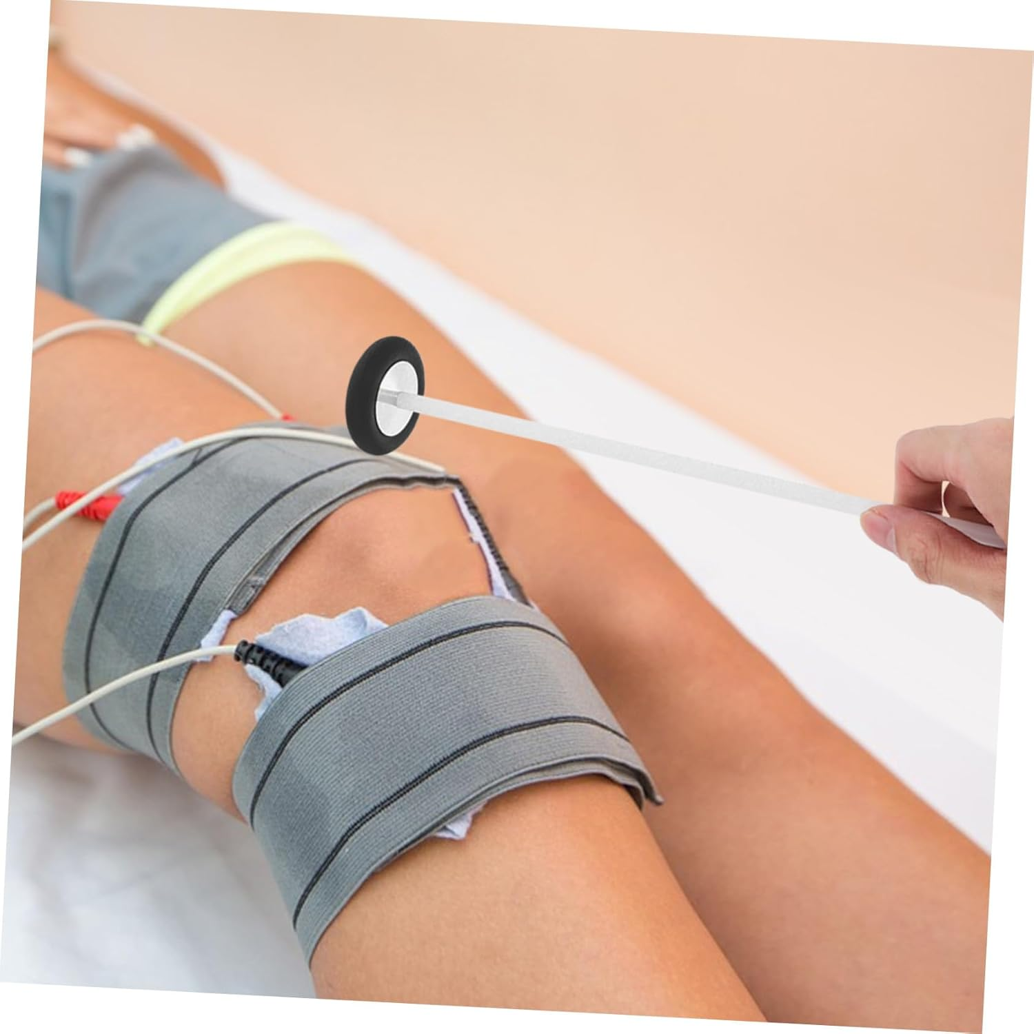 GANAZONO Portable Plastic round Reflex Diagnostic Hammer Neurological Percussion Tool Lightweight for Accurate Patient Assessment and Medical Education image number 2