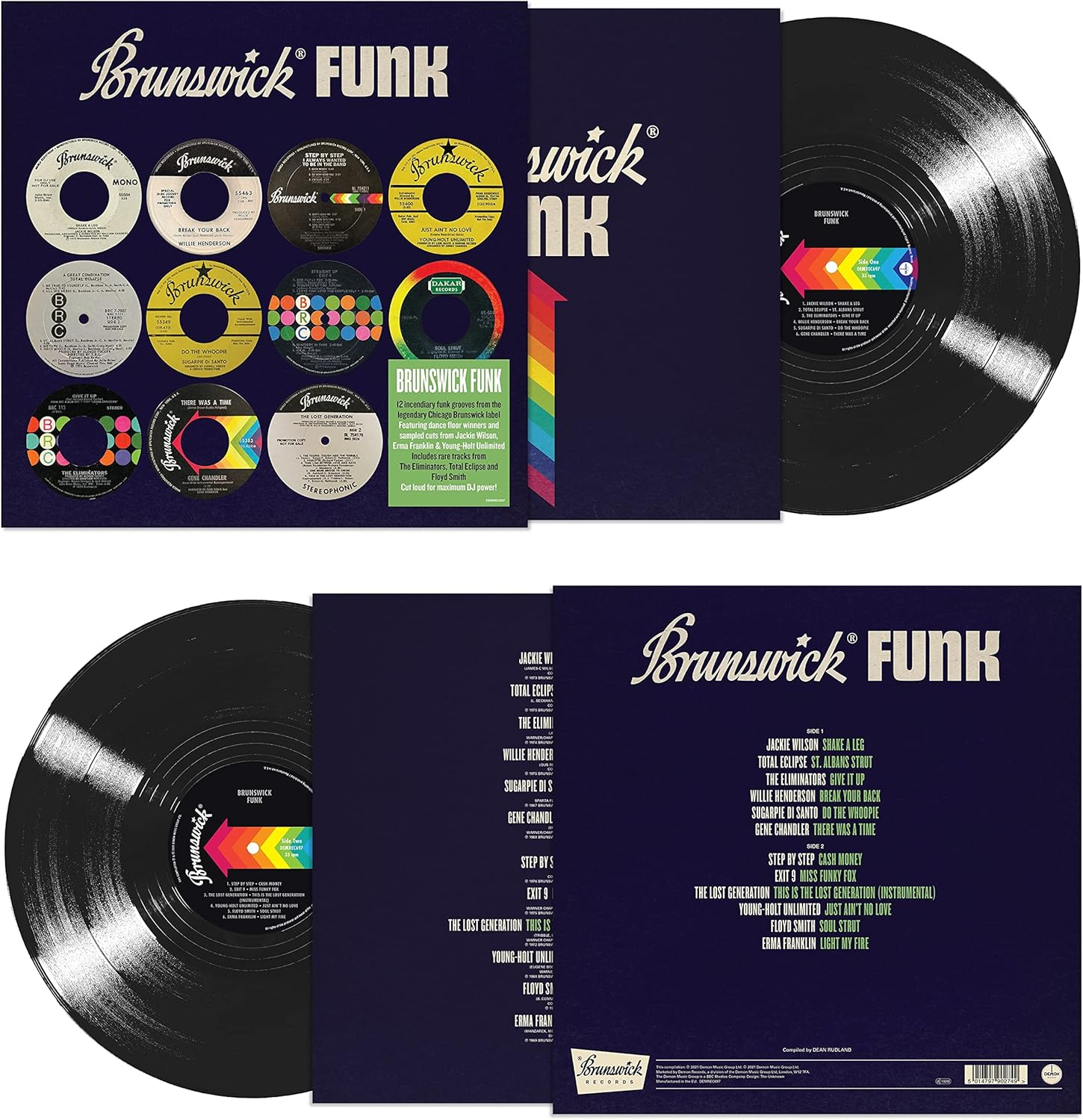 Brunswick Funk / Various - 140-Gram Black Vinyl