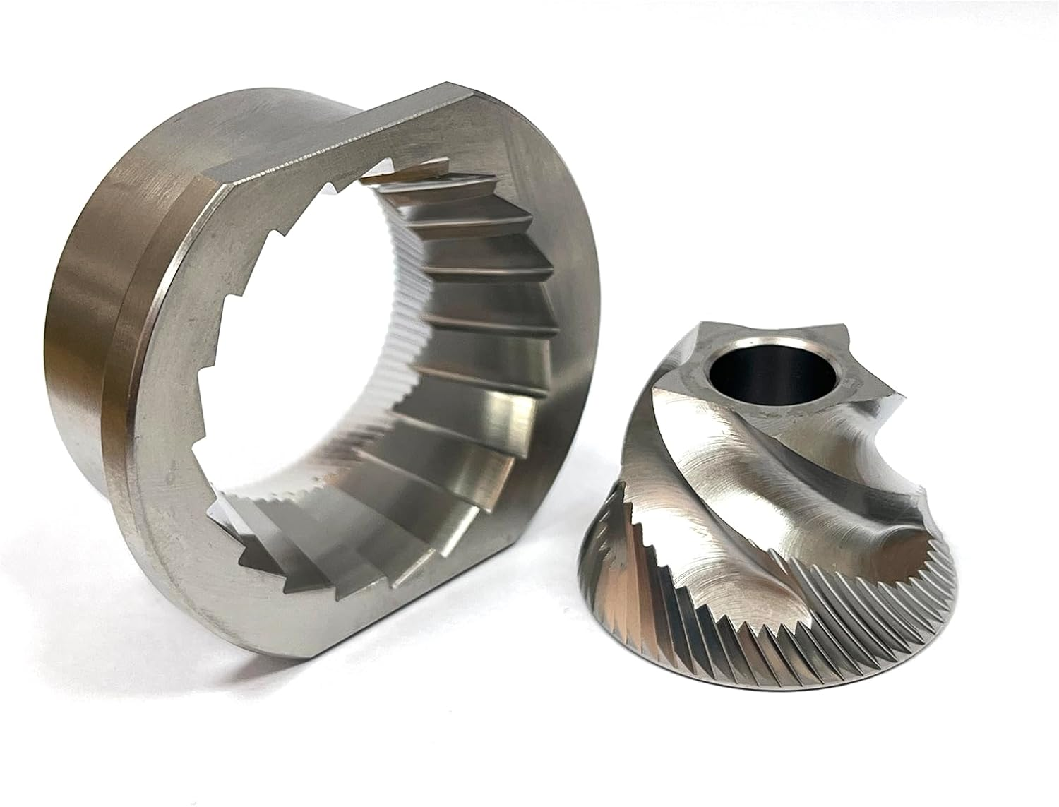 Replacement Parts Set for Jura Grinder, Grinding Ring and Grinding Cone - Fits Saeco, Nivona, Miele, AEG Fully Automatic Coffee Machines - Replacement Parts for Coffee Machine, Grinder Repair image number 2