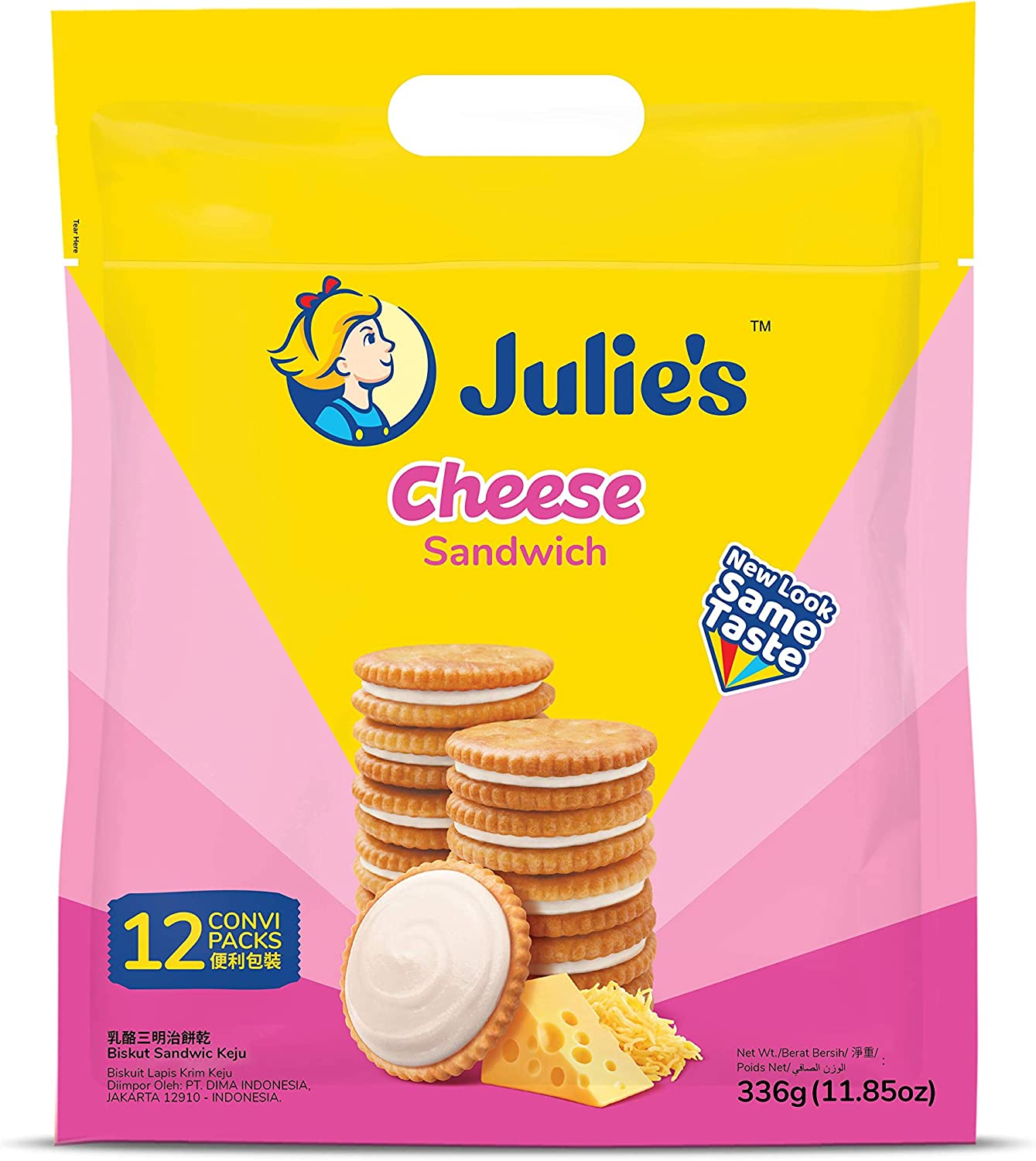 Julies Cheese Sandwich, 330 G