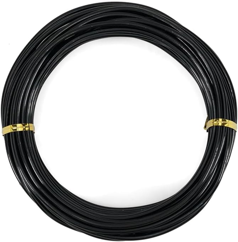 1 Pack Premium 3.0Mm Anodized Aluminum Bonsai Wire &ndash; Large 10M/32.8Ft Roll &ndash; Black, Durable & Flexible &ndash; Perfect for Bonsai & Plant Shaping, Tree Training, Sculpting & Crafting image number 3