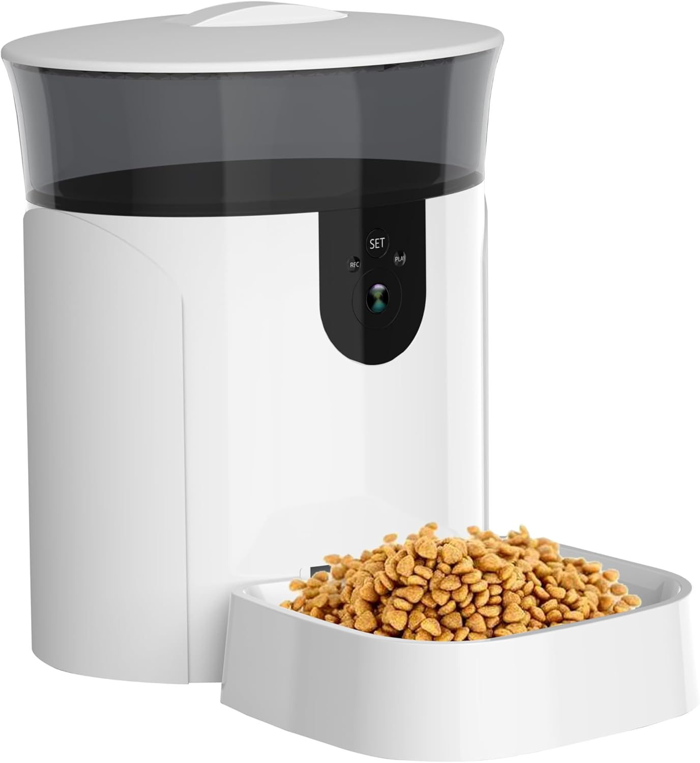 Laser Tech4Pets Smart Pet Feeder with HD Camera & Audio &ndash; 7L Capacity, Motion Alerts, Smart App Control, Remote Feeding, Alexa & Google Assistant Compatible &ndash; for Cats & Dogs image number 2