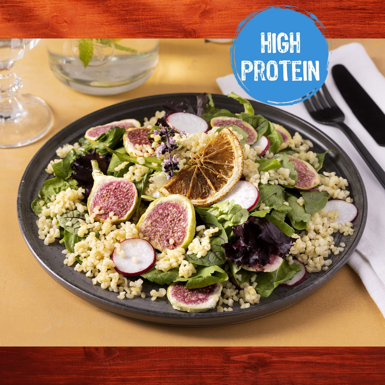 Duru Extra Extra Coarse Size 1 Bulgur, Wheat Berries, 35.2Oz (1000G), 100% Natural and Certificated, High Fiber and Protein, Non-Gmo, Great for Vegan Recipes, Better than Rice image number 3