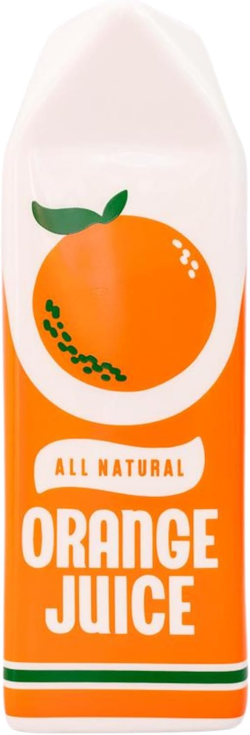 Ban.Do Vintage Inspired Rise and Shine Decorative Ceramic Vase, Unique Home/Kitchen/Office Accent, Orange Juice image number 1