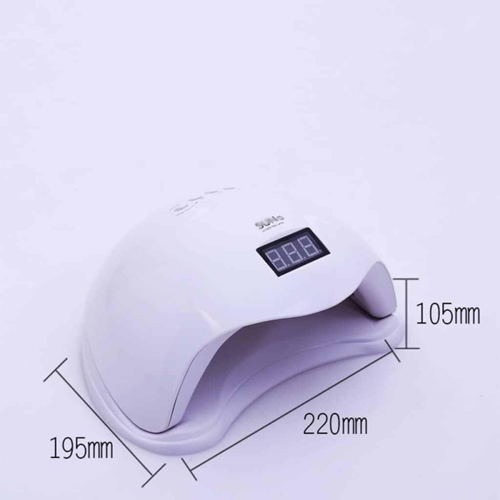 Nail Dryer Nail Lamp Professional Uv Fast Nail Dryer 3 Timer Setting with Automatic Sensorfor All Gel Polish 48W Nail Dryer Portable Nail Lamp image number 1