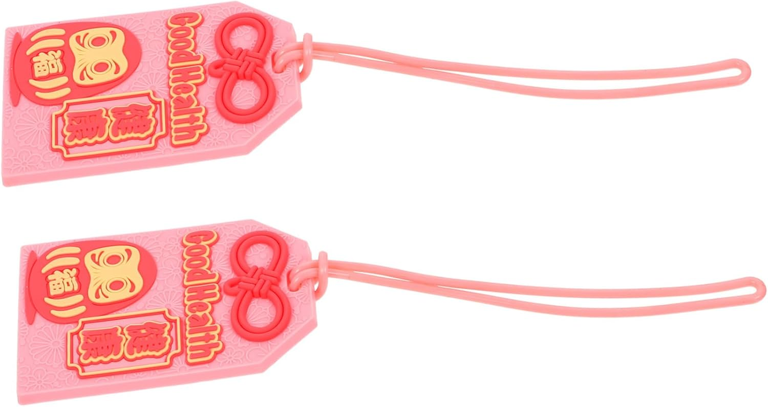 VALICLUD 6Pcs Silicone Luggage Tags Portable Baggage Tag Labels Travelling Suitcase Name for Luggage Checked and Boarding image number 5