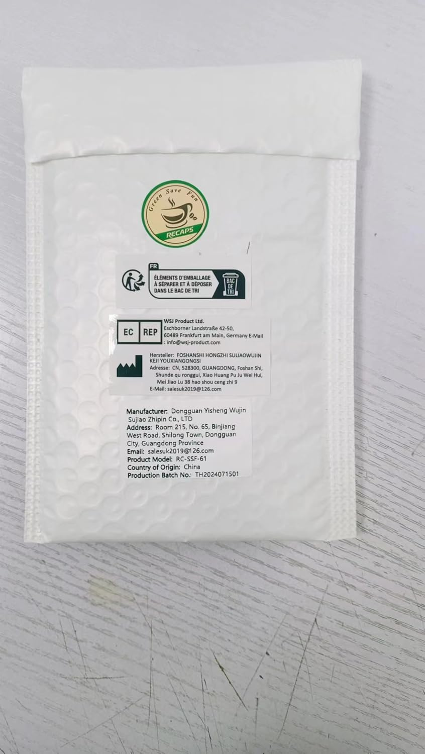 RECAPS 2 Piece Reusable Metal Filter Compatitable with Aeropres Coffee and Espresso. Also Fits Aeropress Go,Clear, Original Coffee Maker image number 1