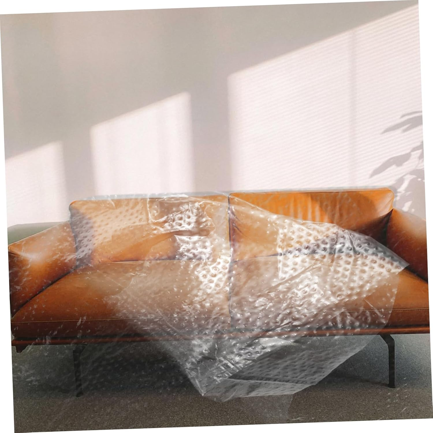 Pre-Taped Masking Film 3 Rolls Adhesive Protective Plastic Sheeting for Automotive Painting 30Cm 40Cm 55Cm for Home Renovation and Furniture Protection image number 2