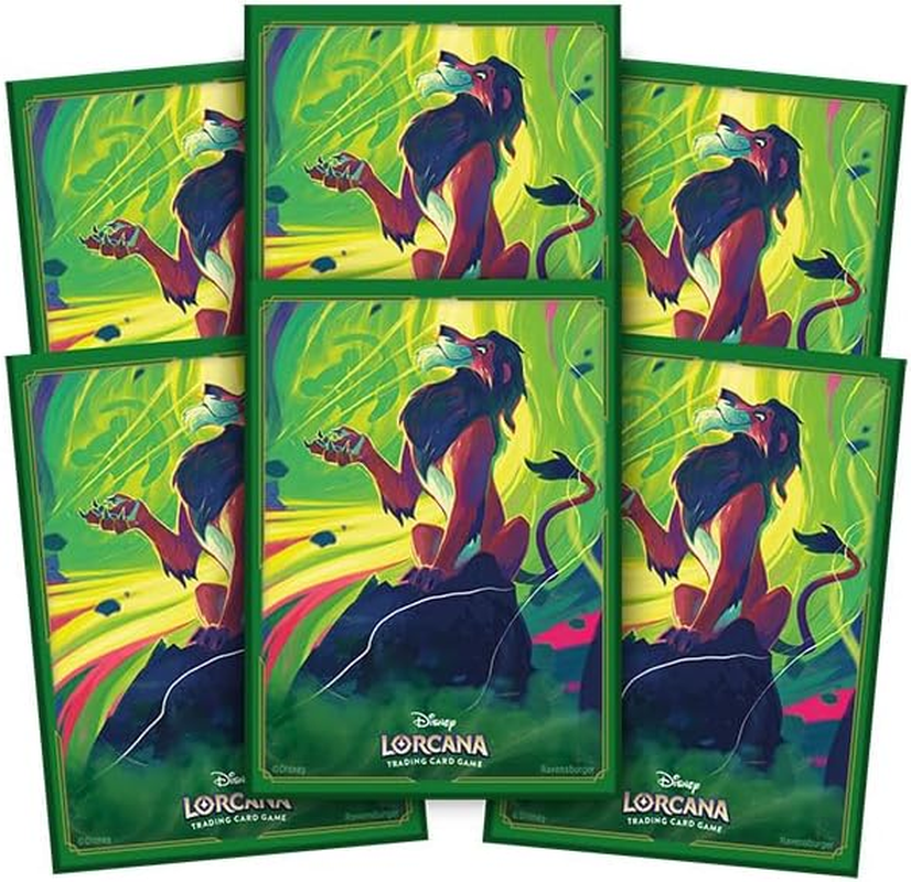 Ravensburger Disney Lorcana TCG S6 Azurite Sea Scar - Vengeful Lion Sleeves image number 4