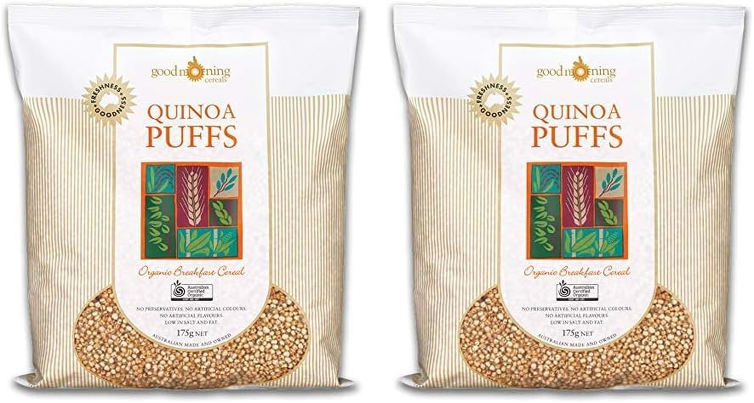 Good Morning Cereals Organic Quinoa Puffs 175G image number 1