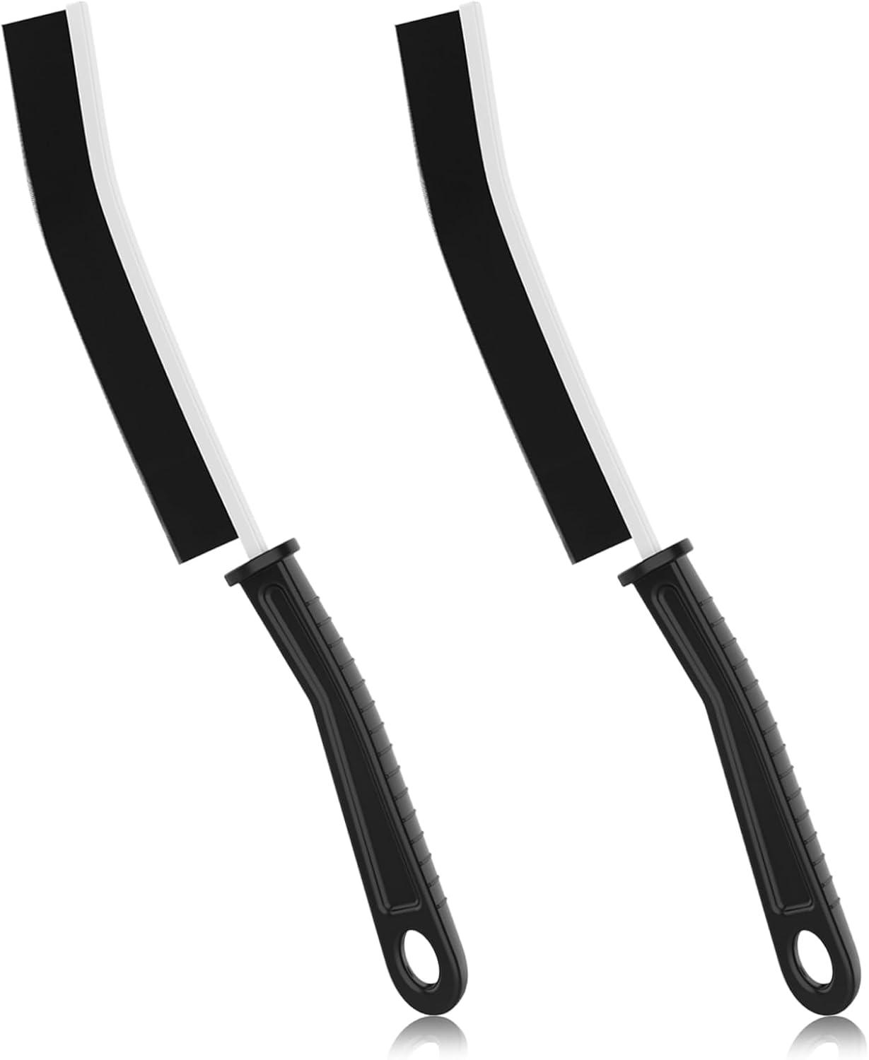 Crevice Cleaning Brush,2 Pcs Bathroom Crevice Gaps Cleaning Brush Groove Crevice Cleaning Tool for Narrow Corners in Home Kitchen Bathroom and Window Hard Bristle Crevice Cleaning Brush UK (2) image number 1