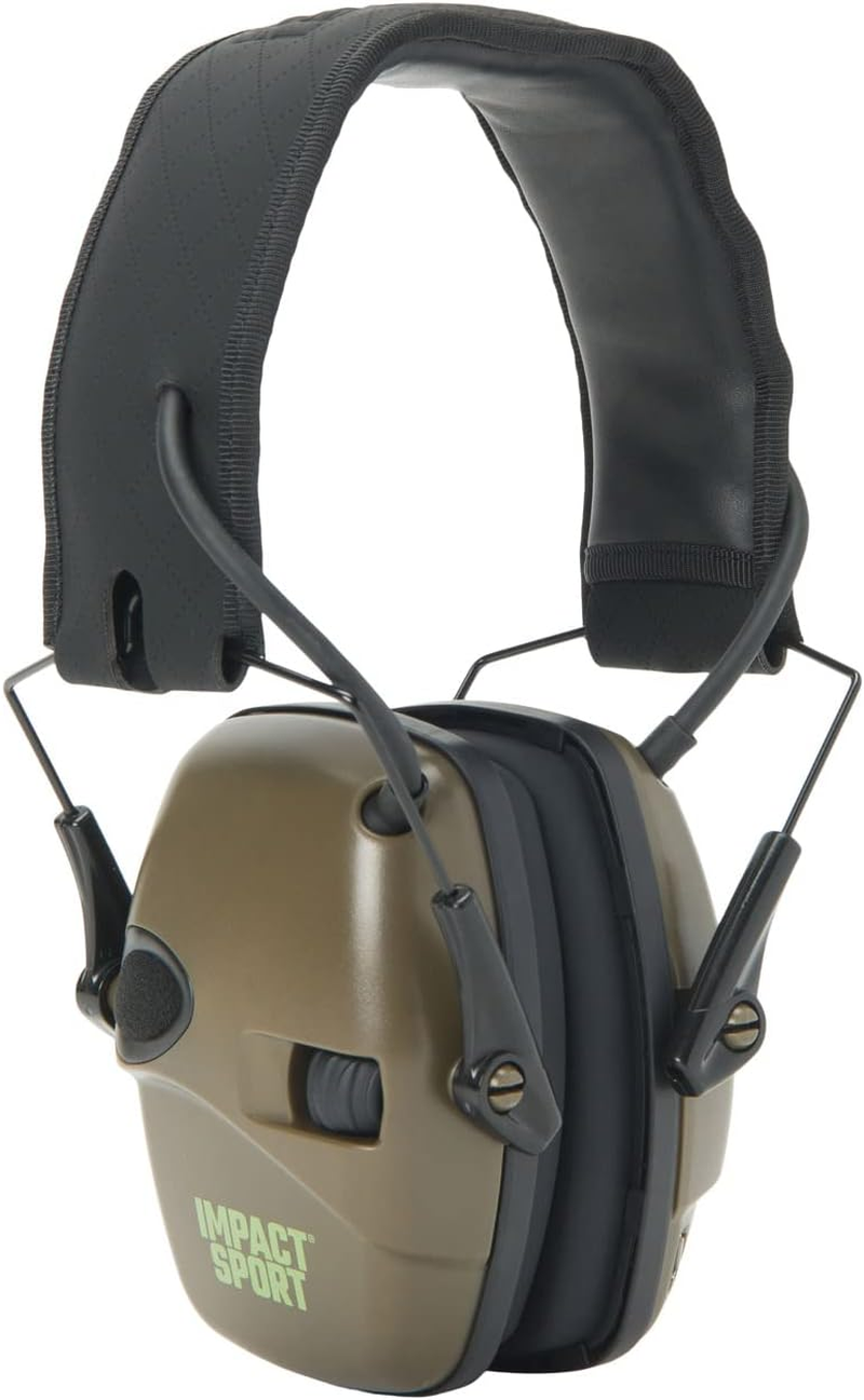 Howard Leight Honeywell Ademco Impact Sport Bluetooth 5.0 Electronic Shooting Earmuff (R-02548) Od Green image number 3