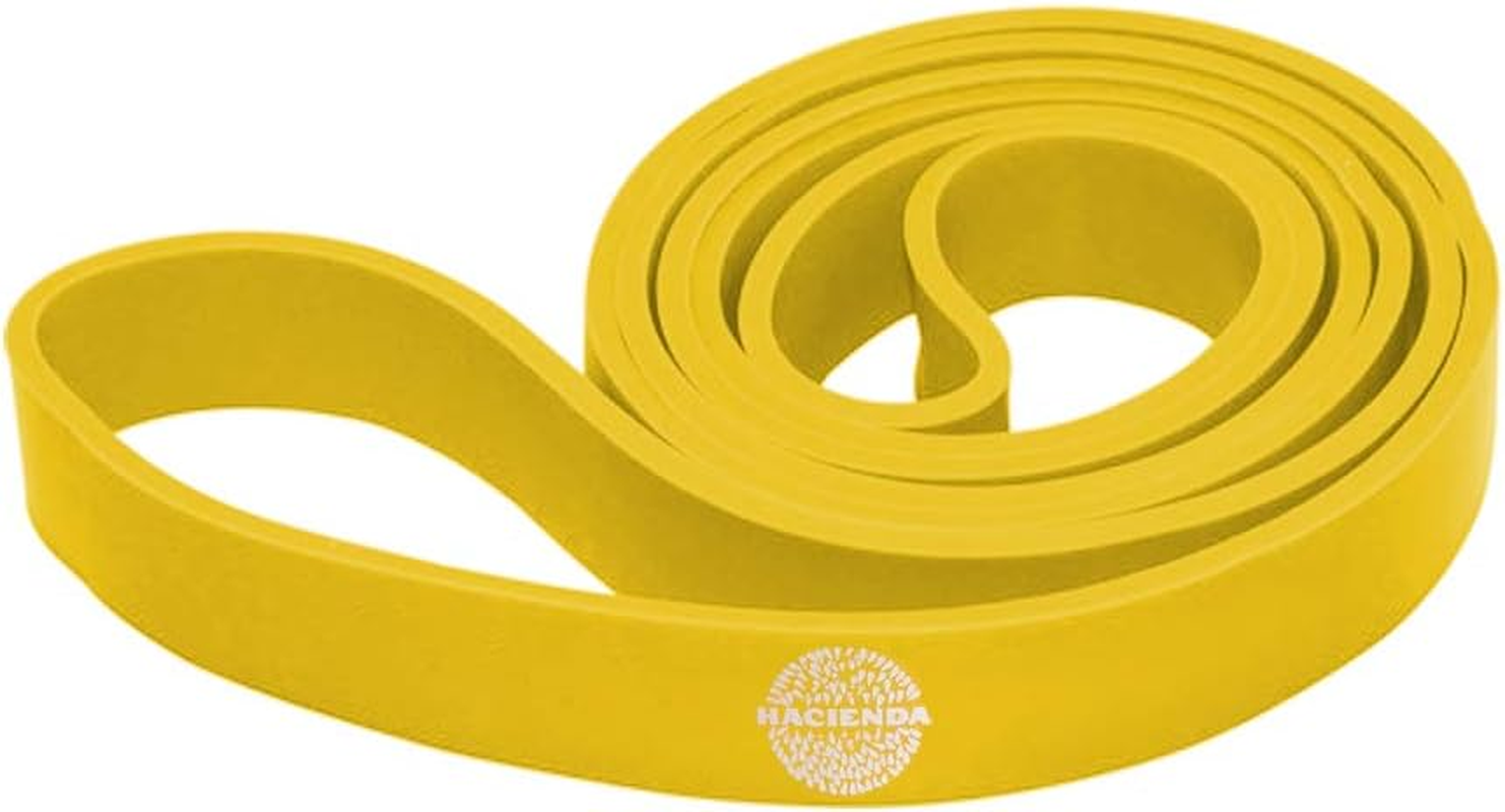Hacienda Resistance Band, 3.2Cm Latex Exercise Band, Premium Resistance Loops for Stretching, Physical Therapy, Workout, Yoga, Strength Training, Home Fitness