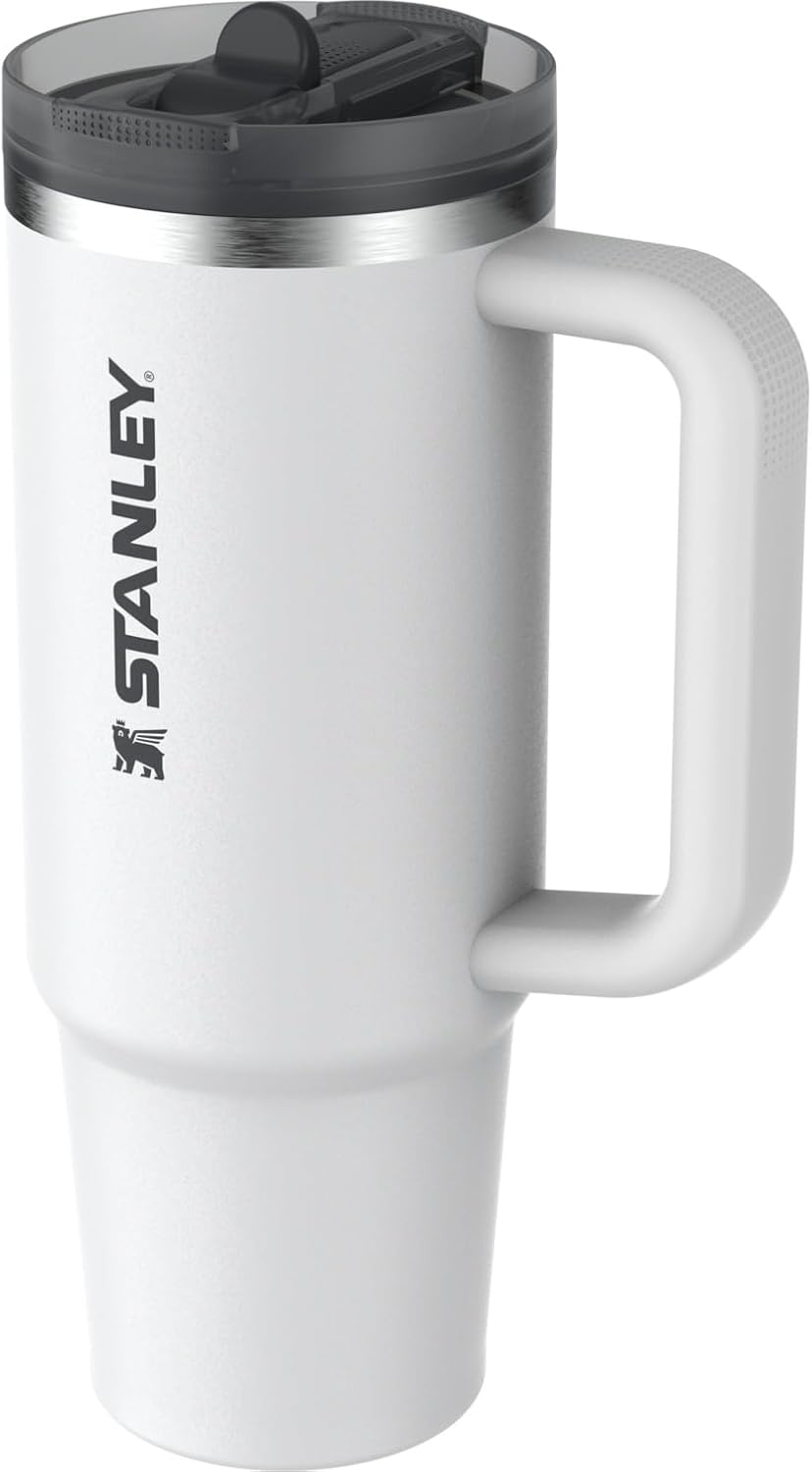 Stanley Quencher Protour Flip Straw Tumbler with Leakproof Lid 40 Oz | Built-In Straw and Handle | Cup Holder Compatible for Travel | Insulated Stainless Steel Cup | Bpa-Free | Twilight