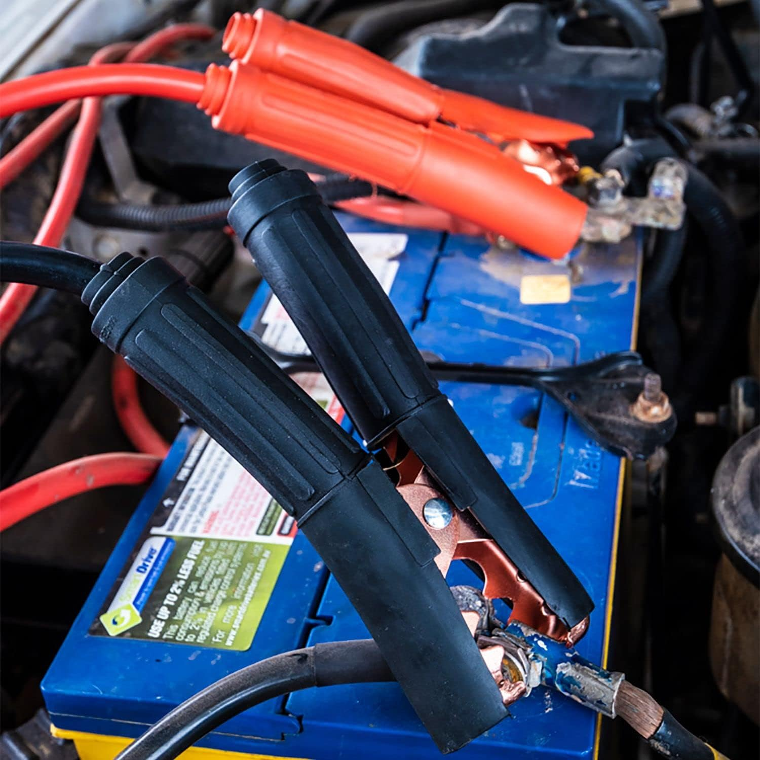 Adventure Kings 750Amp Jumper Leads Heavy Duty 3.5M Long Incl Carry Bag 4WD SUV image number 1