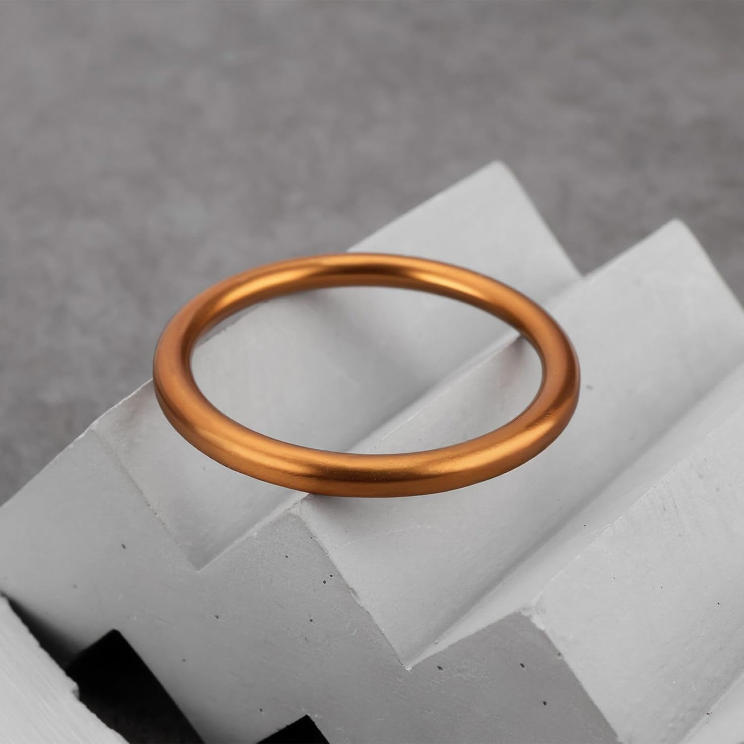 Briny River 4Pcs Motorcycle Exhaust Gaskets Compatible with MZ TS ES ETS ETZ 150 125 1962-1978 Copper Muffler Gasket 43X35Mm image number 4