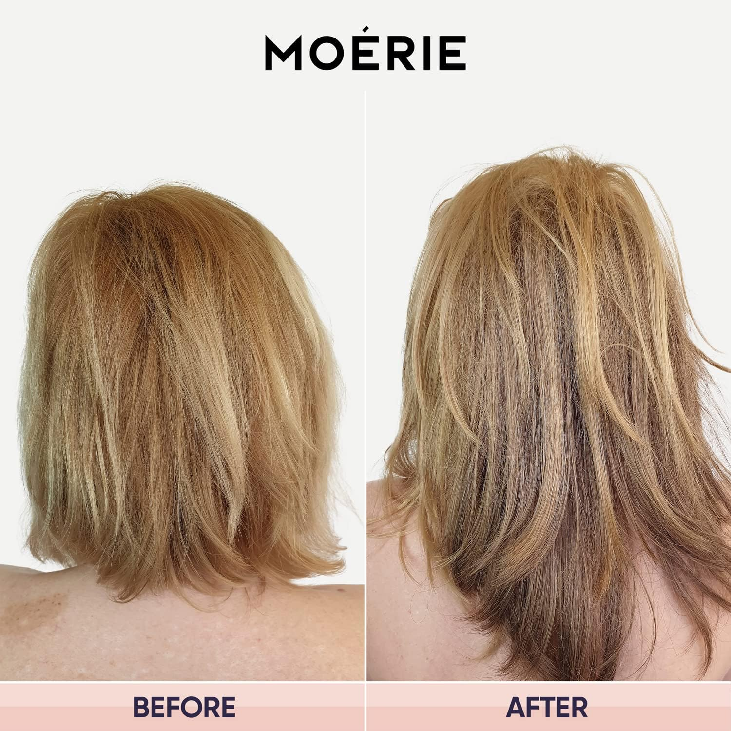 Moerie Mineral Shampoo - for Longer, Thicker, Fuller Hair - Vegan Hair Products - Paraben Free Hair Products - All Hair Types - Reverse Hair Loss - 8.5 Fl Oz (251Ml) image number 3