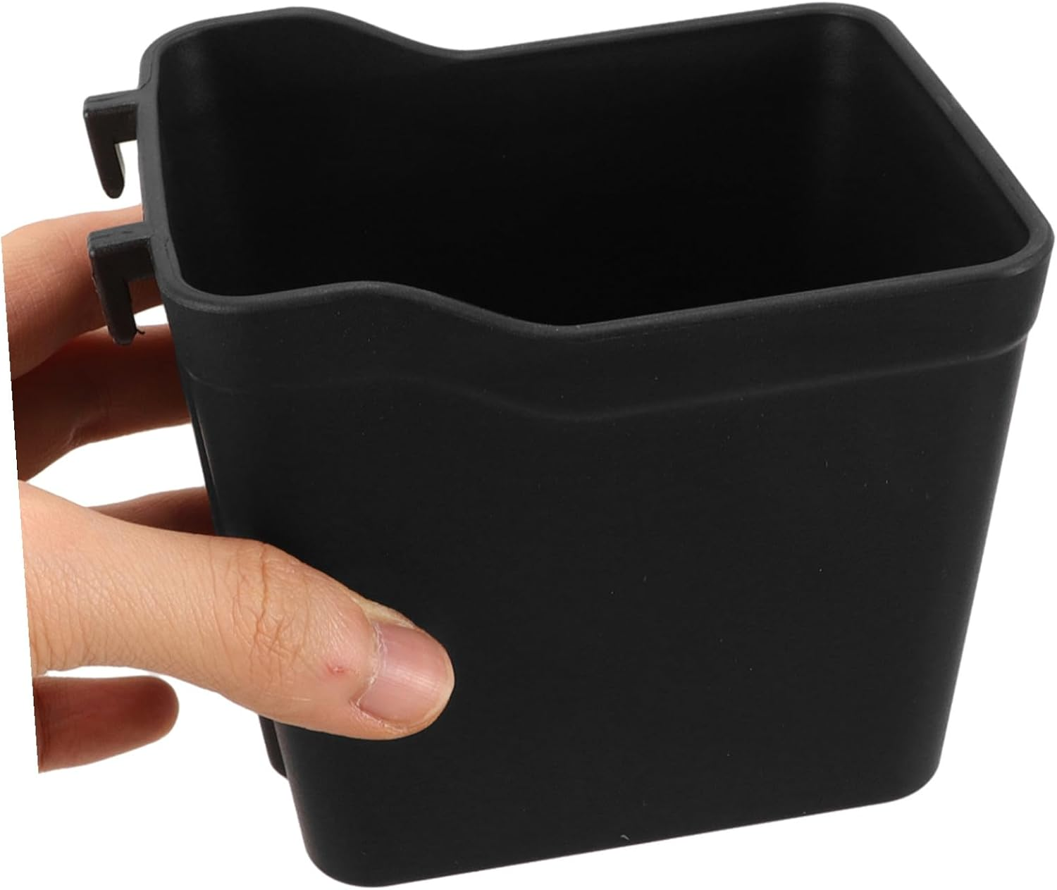 NULYLU 6Pcs Pegboard Organizer Kit with Storage Bins for Garage Workbench Tool Storage Cups Vertical for Workshop Office Kitchen Black image number 1