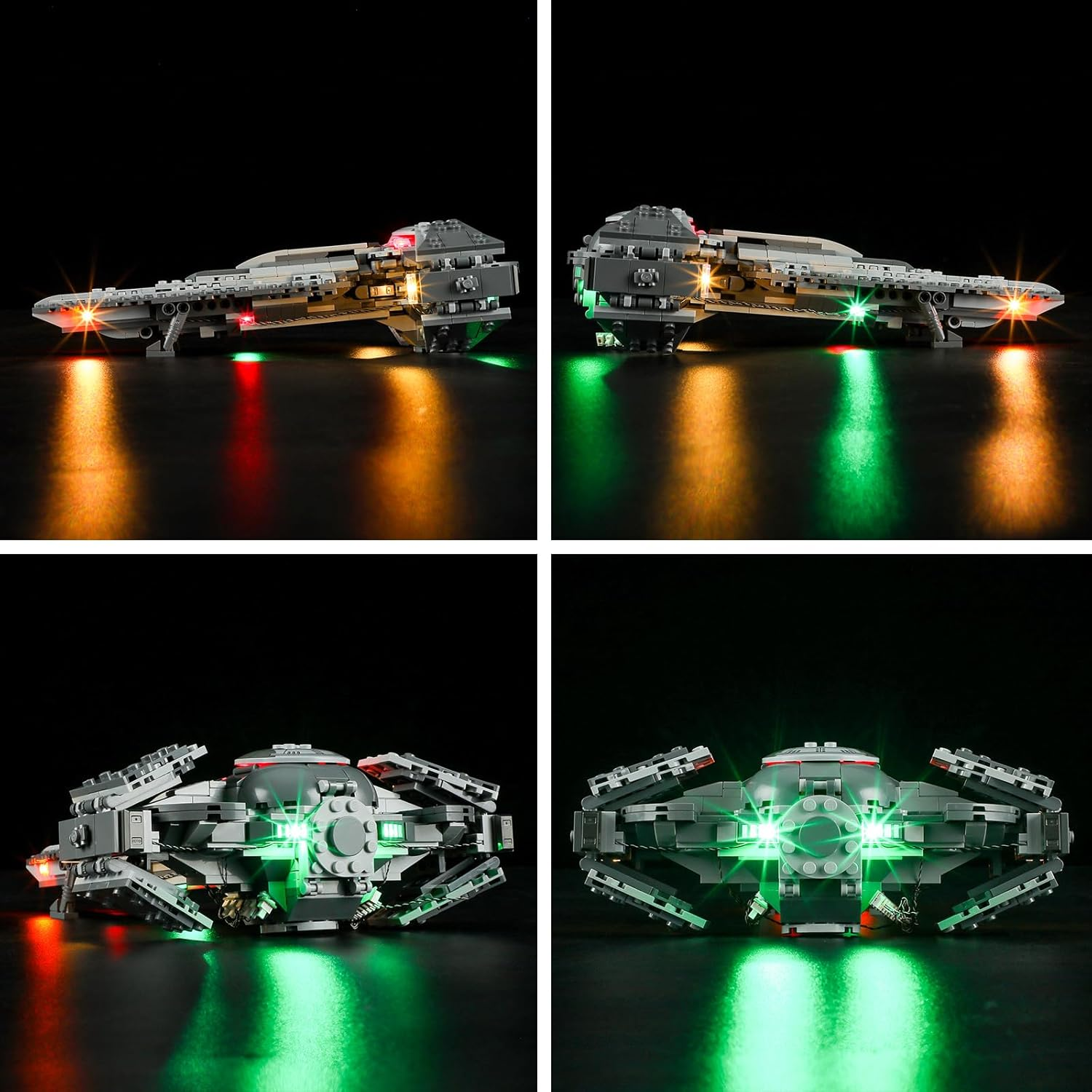 BRIKSMAX Led Lighting Kit for -75383 Darth Maul'S Sith Infiltrator - Compatible with  Star Wars Building Set- Not Include  Set image number 3