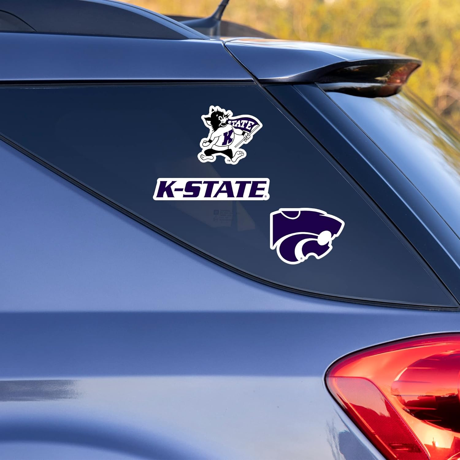 Rico Industries NFL Washington Commanders Triple Play Decal Set 5" X 7" (3 Decals) image number 2