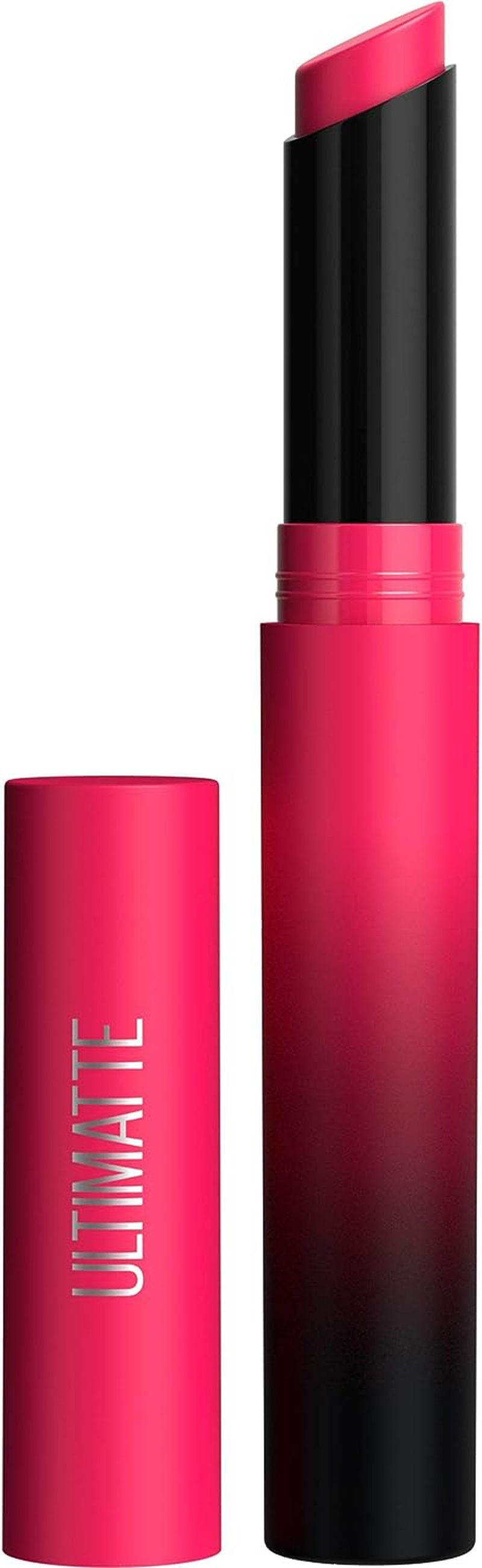 Maybelline Color Sensational Ultimatte Lipstick, Lightweight Comfortable Lip Color, Intense Color Pigment, Soft Powder, Matte Slim Lipstick, More Berry, 0.06 Oz.