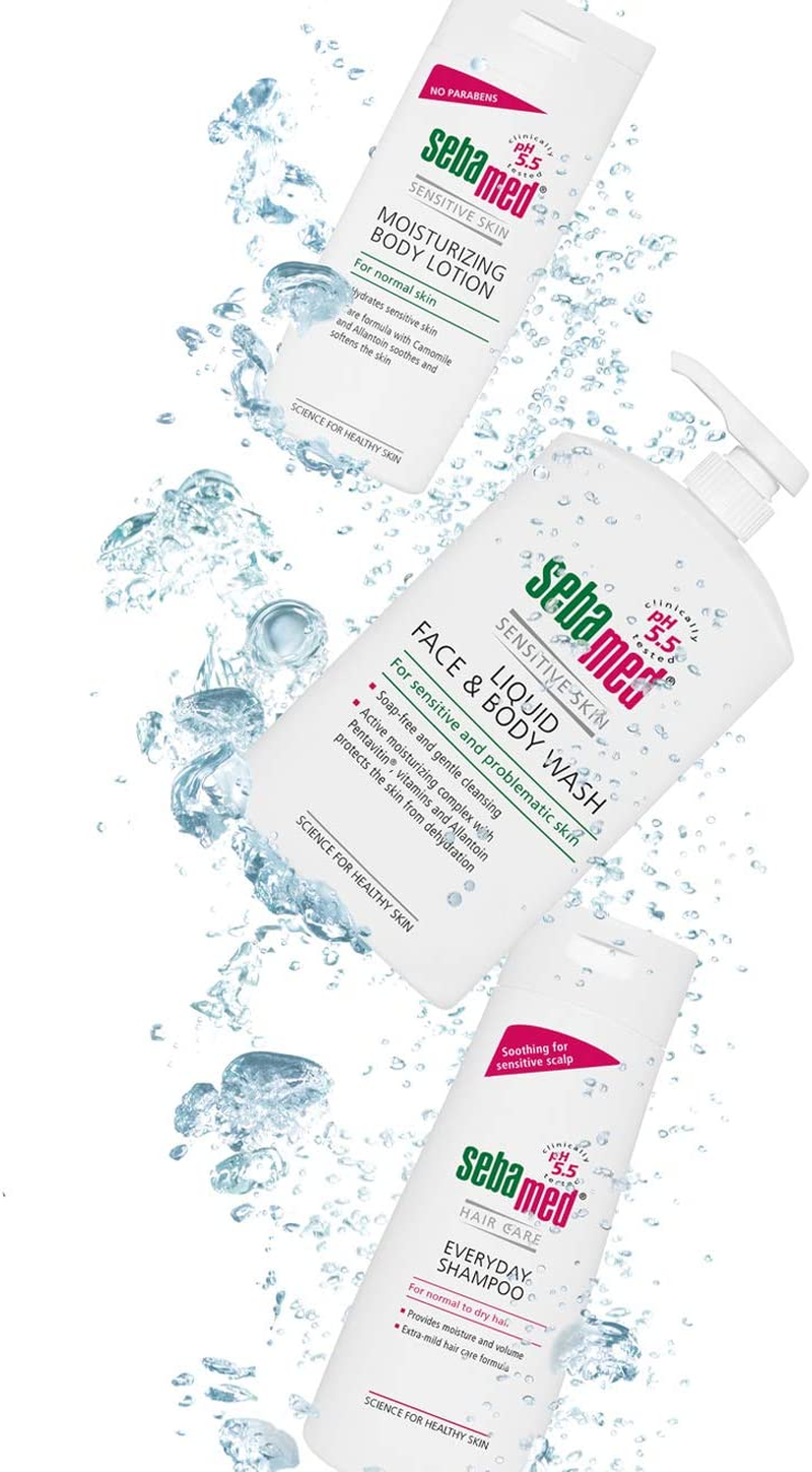 Sebamed Liquid Face and Body Wash 1L Pump, 1 Count image number 4