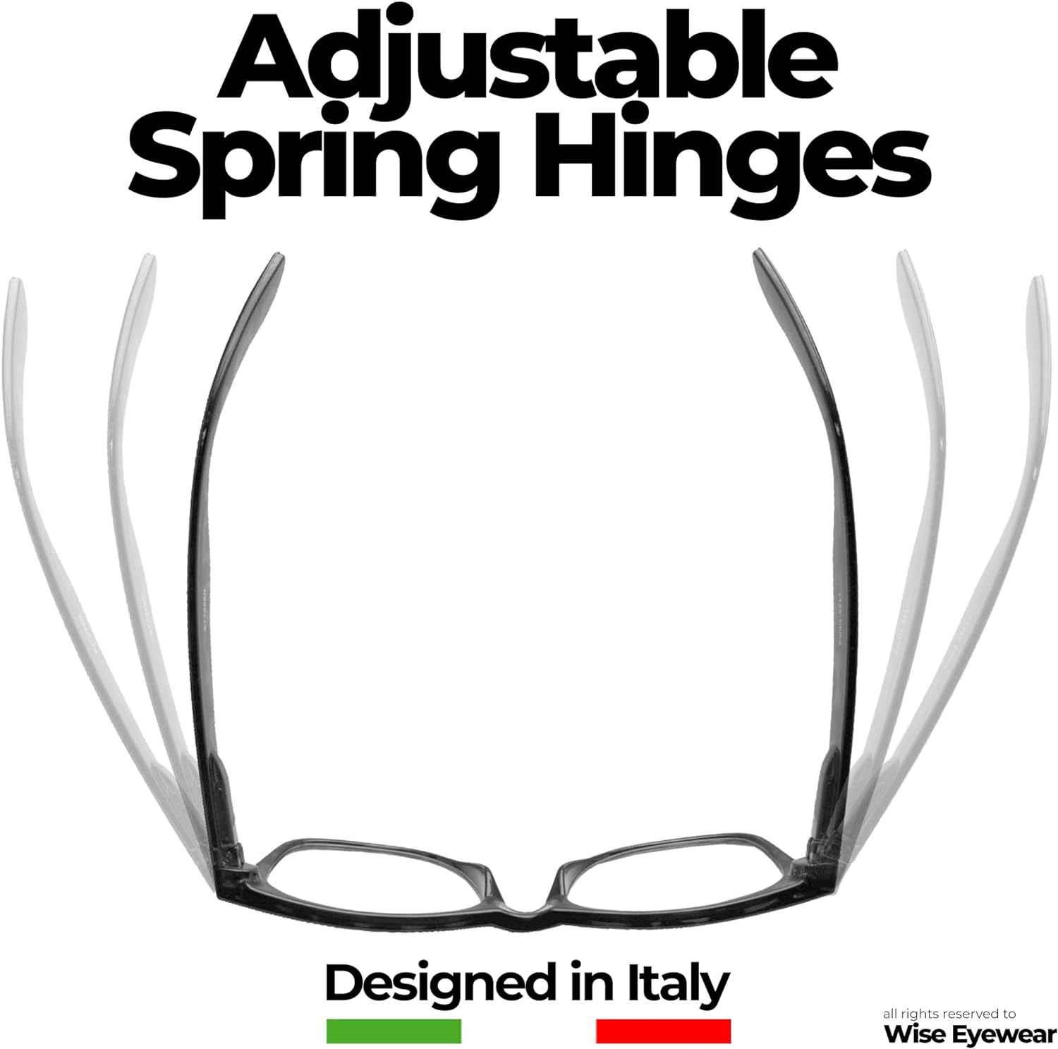 2 Pack Bulk Multi Focus 3 Power Progressive Reading Glasses - No Line image number 4