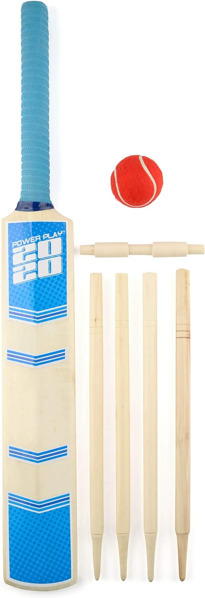 Powerplay 2020 Deluxe Size 3 Cricket Set - Size 3 Bat