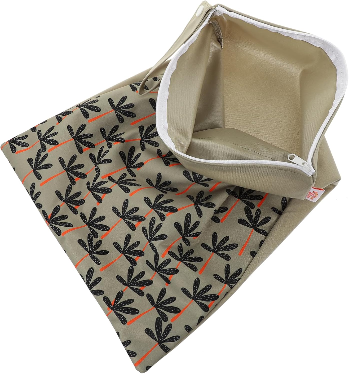 Mikinona Diaper Bag Large Capacity Wet Dry Organizer Pouch for Diaper Storage Portable Travel Nappy Storage Bag Accessories image number 3