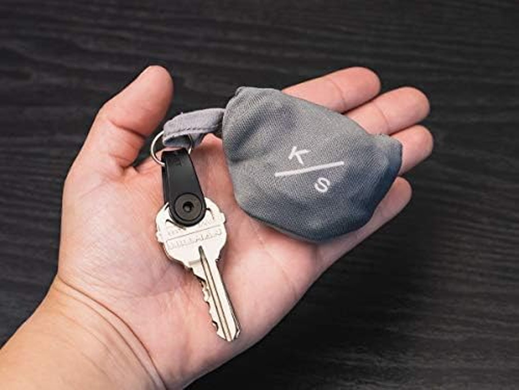 Keysmart Packable Face Mask W/Pocket (Light Grey) image number 2