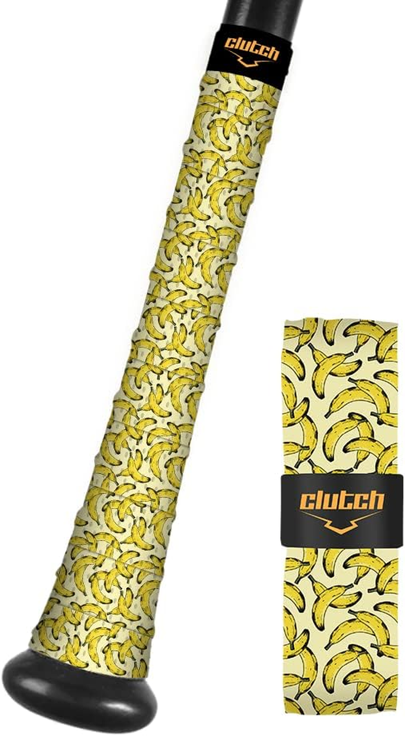 Clutch Sports Apparel Baseball & Softball Bat Grip Tape, 1.1Mm, All-Weather Performance for Multi-Sport Handles, Adjustable & Non-Slip