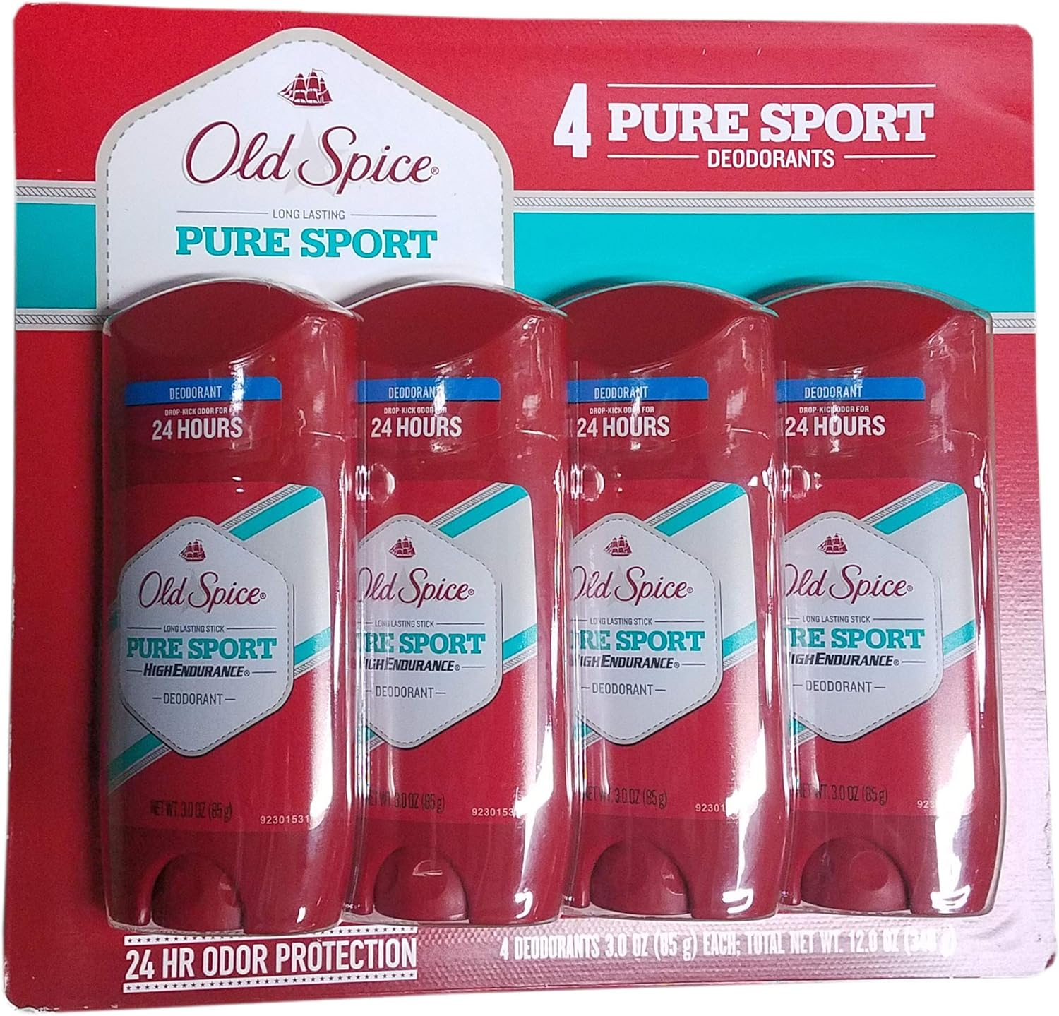 Old Spice High Endurance Pure Sprt 4/90Ml image number 4