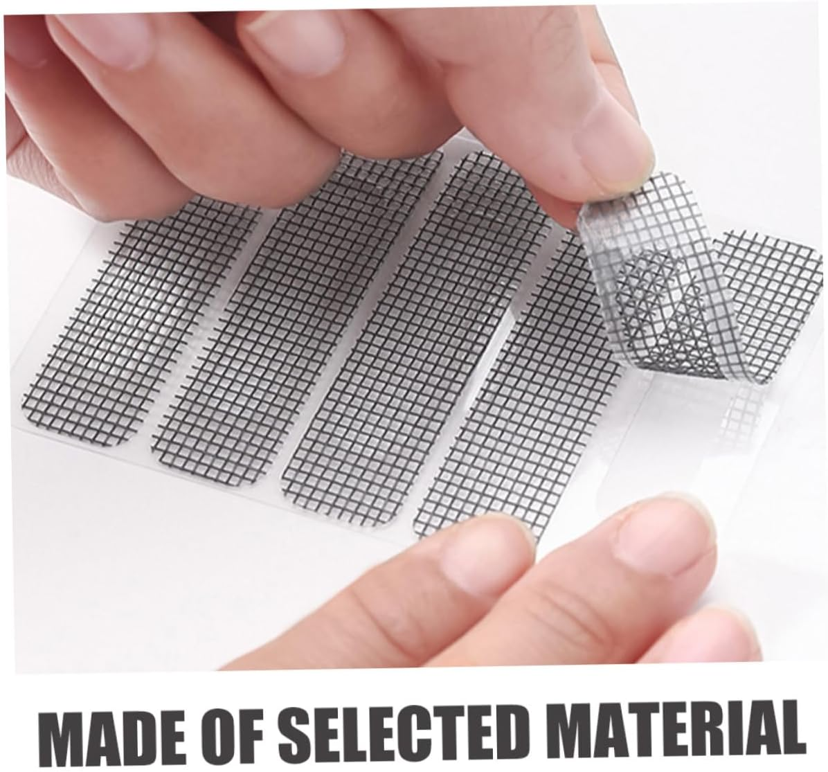 Ipetboom 25 Pieces Self-Adhesive Window Screen Repair Tape Mesh Patch Kit for Mesh Door and Window Tear Mend Strong Adhesive for Insect Screen Protection image number 5